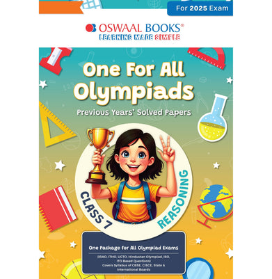 imagOne For All Olympiads Previous Year Solved Papers Class 7 Reasoning For 2025 Exam - Paperback buy online at crossword.in
