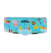 imagPop Out Pencil Box Rainbow Animals - Teal Blue