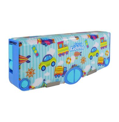 imagPop Out Pencil Box Transport Theme - Light Blue