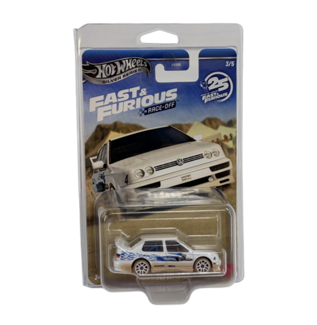 Hot Wheels 2026 Silver Series Volkswagen Jetta MK3 Fast & Furious Race Off 1:64