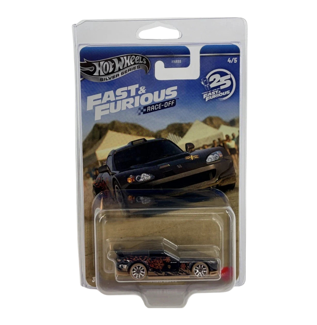 Hot Wheels 2026 Silver Series Honda S2000 Fast & Furious Race Off 1:64