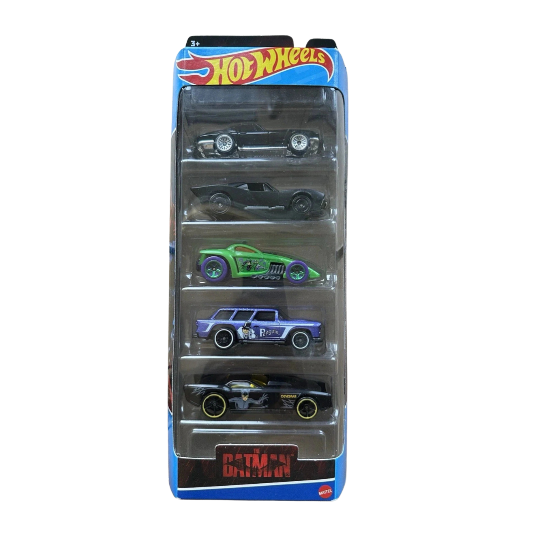 Hot Wheels Batman 5-Pack 2022 Sealed Villains Pack Mint New DC Comics
