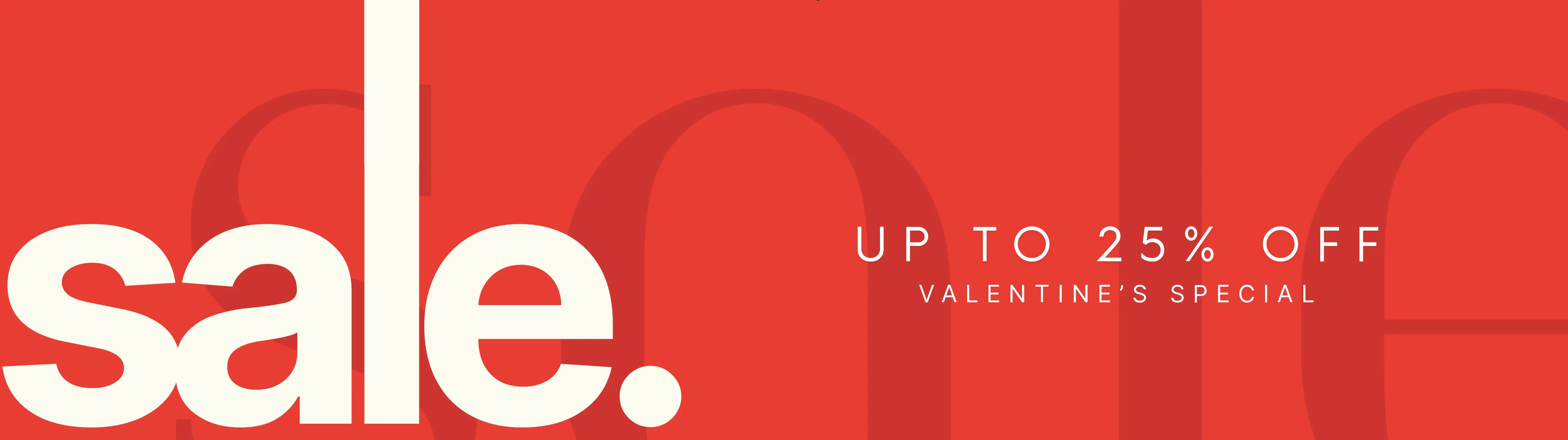 sale up to 25% off