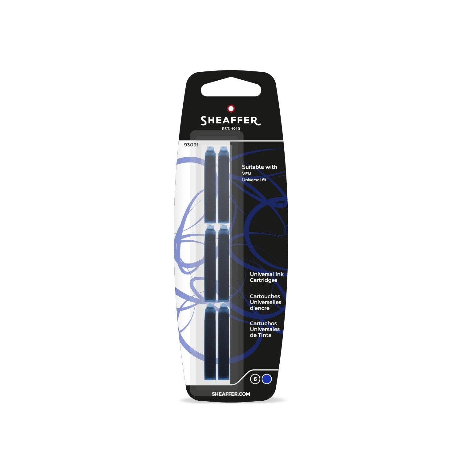 Sheaffer Fountain Pen Cartridges Blue