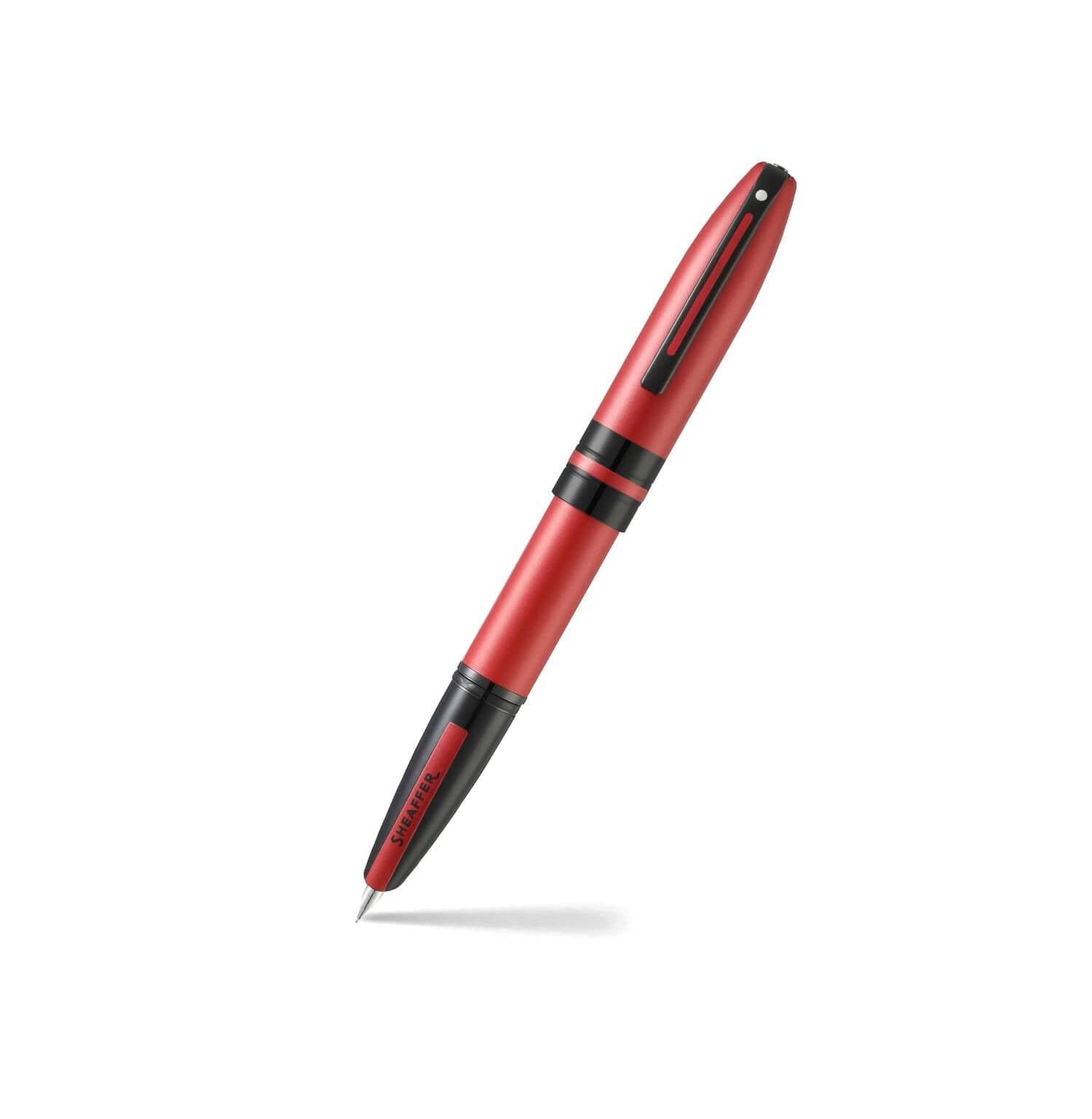 Pen Sheaffer Icon E9111 Metalic Red With Glossy Black Fp Fine
