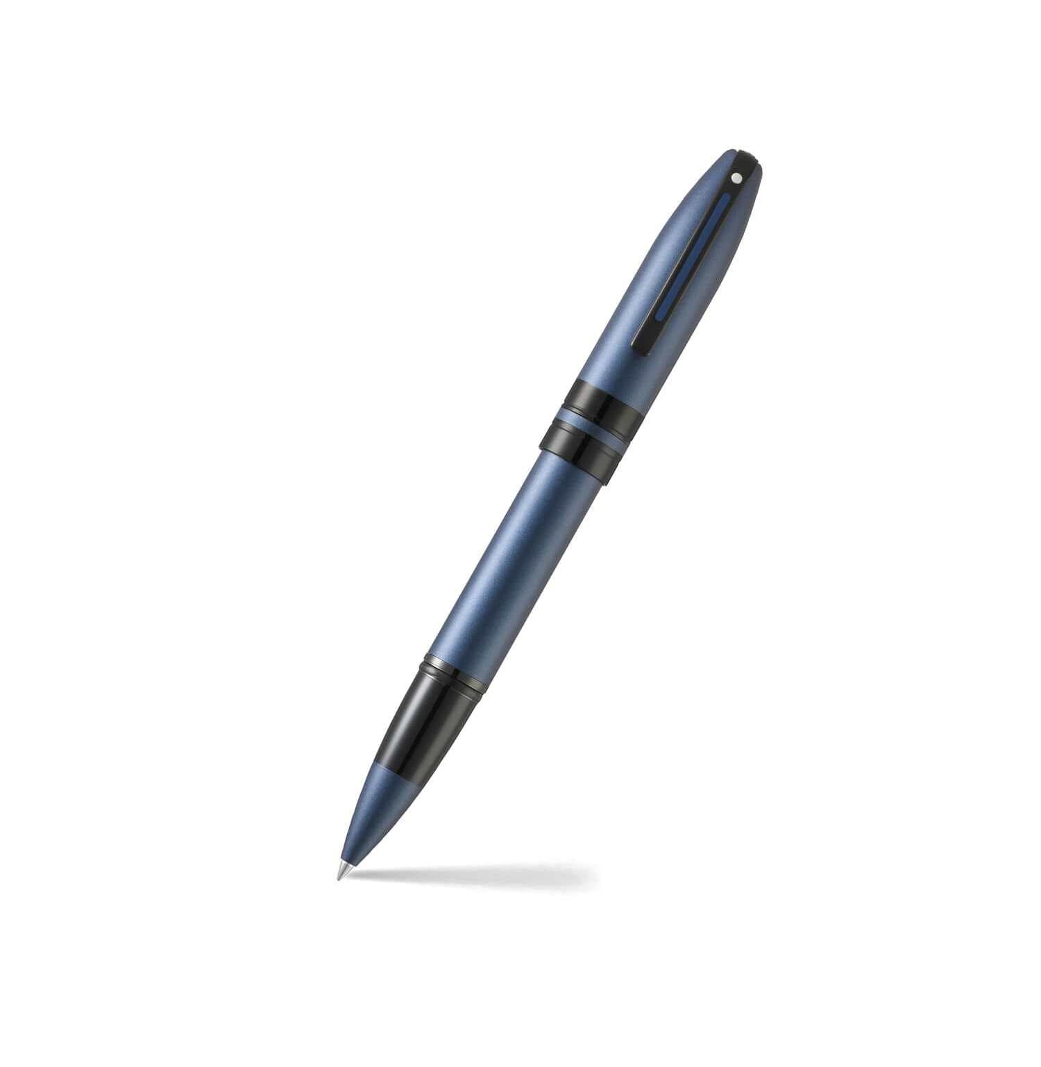 Pen Sheaffer Icon E9110 Metalic Blue With Glossy Black Rb