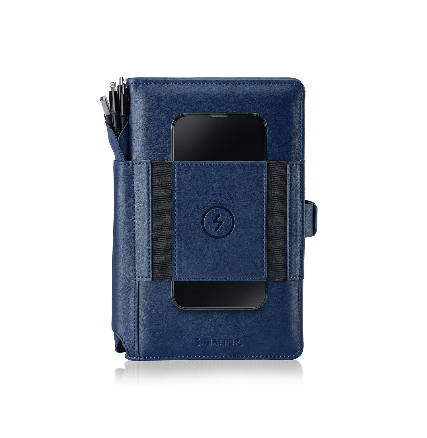 Superbook Mini Sheaffer Wireless Powerbank Organizer With 8000Mah Blue