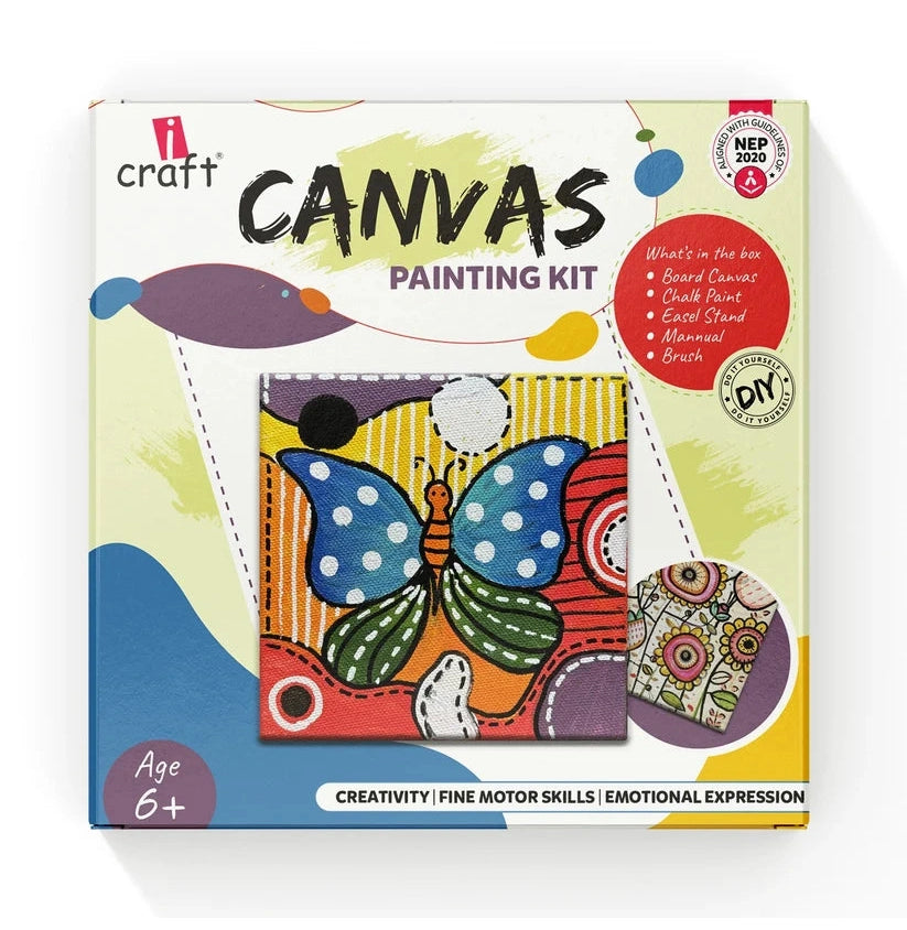 Icraft Diy Canvas Painting Kit Unleash Your Inner Artist