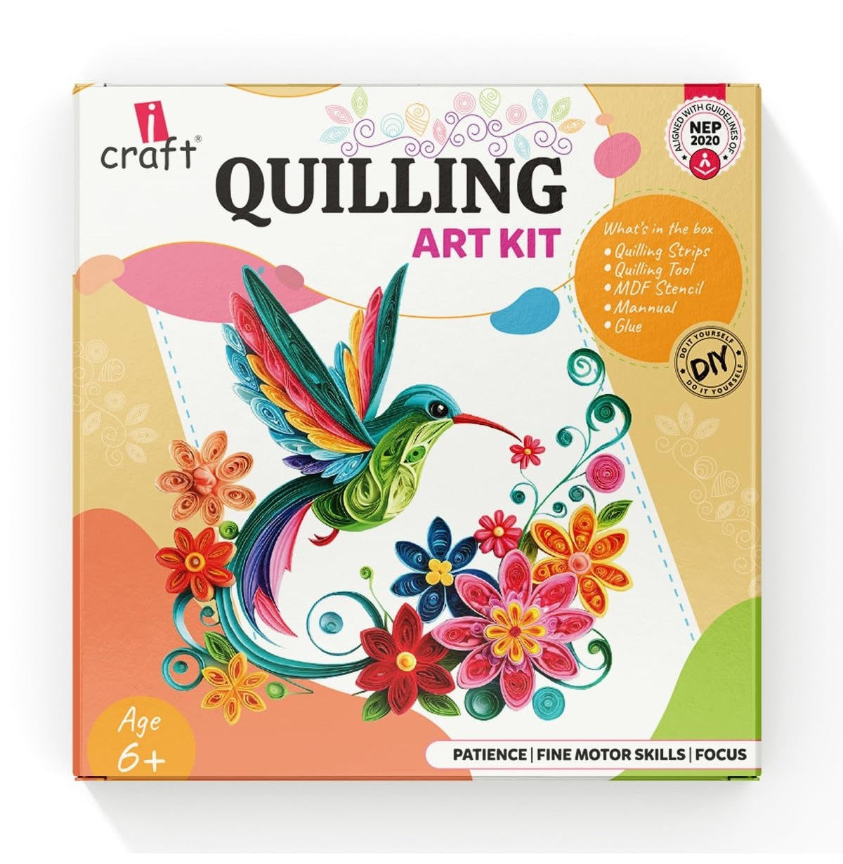 Icraft Diy Quilling Art Kit: Create Stunning Masterpieces At Home