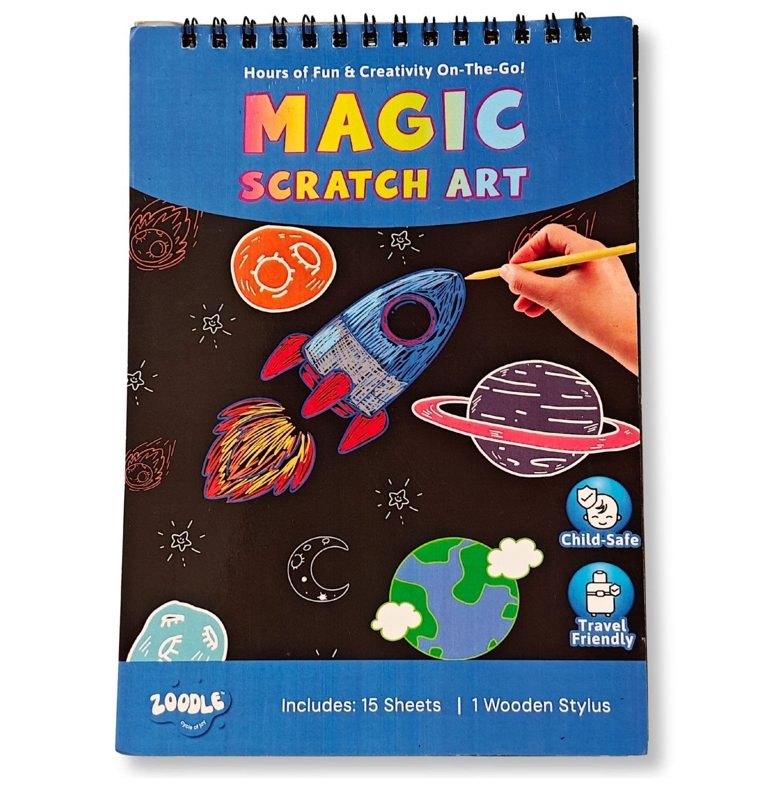 Zoodle Scratch Pad A5 Space 15 Sheets
