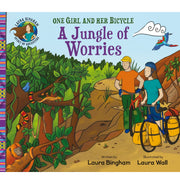 image //www.c...A Jungle of Worries One Girl and Her Bicycle Paperback Bingham Laura and Wall Laura