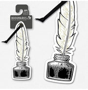 image //www.c...Academia Bookmarks - Quill & Ink