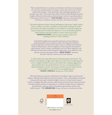 imagAccelerating India's Development: A State:Led Roadmap for Effective Governance Hardcover Muralidharan Karthik