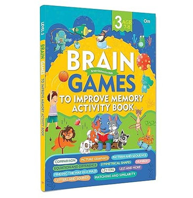 imagActivity Book: Brain Games to Improve Memory Activity Book Level 3 Paperback Om Books Editorial Team