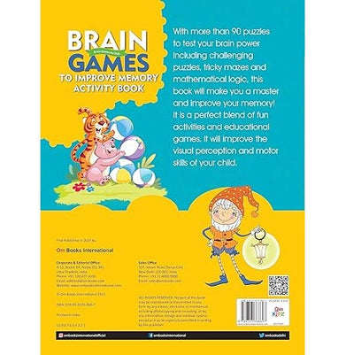 imagActivity Book: Brain Games to Improve Memory Activity Book Level 3 Paperback Om Books Editorial Team