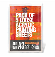image //www.c...Anupam Acrylic Painting Book 400 Gsm - 10 Sheets - A3