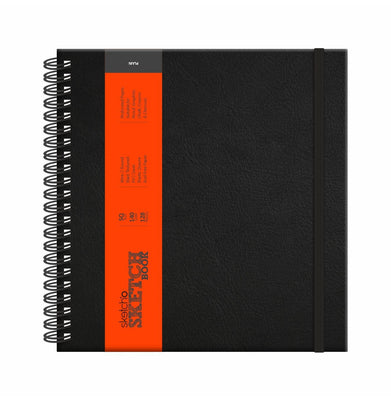 imagAnupam SketchO Drawing Book WireO Bound 140 Gsm-128 Pages - SQ.