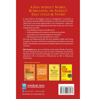 imagAnxiety is the Enemy: 29 Techniques to Combat Overthinking Stress Panic and Pressure Paperback Nick Trenton