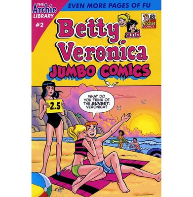 imagArchie Library Betty and Veronica Jumbo Comics # 2 Paperback Archie Comic Publications Inc