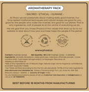 image //www.c...Aromatherapy Combo Pack - Natural Incense Cones Tea Tree & Lemongrass
