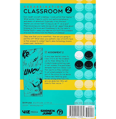 imagAssassination Classroom Vol. 2 Volume 2 Paperback Matsui Yusei Paperback Matsui Yusei