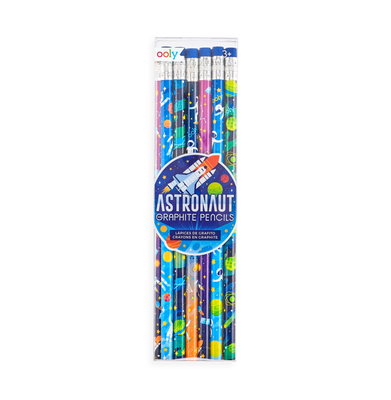 imagAstronaut Graphite Pencils - Set of 12