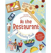 image //www.c...At the Restaurant Activity Book: Includes puzzles quizzes and drawing activities Paperback Hobbs Alice and Febriana Putri