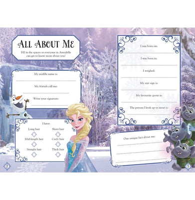 imagAutumn Disney Frozen Elsa's Activity Journal 80 Pages Parragon Publishing India