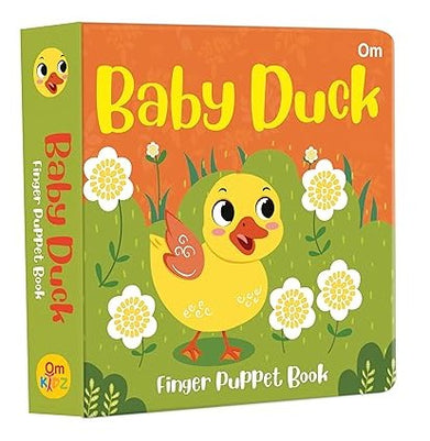 imagBaby Duck Finger Puppet Book : Fun Activities Board books for Kids Board book – Picture Book Board book Om Books Editorial Team
