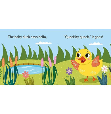imagBaby Duck Finger Puppet Book : Fun Activities Board books for Kids Board book – Picture Book Board book Om Books Editorial Team