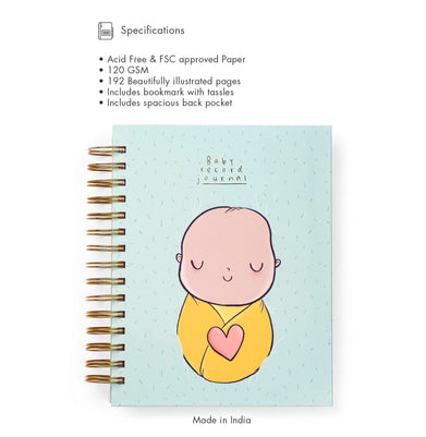 imagBaby Record Journal Set
