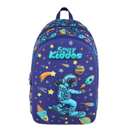 imagSmily Kiddos 19 Inch Eva Shell Backpack Space Astronaut Theme Blue