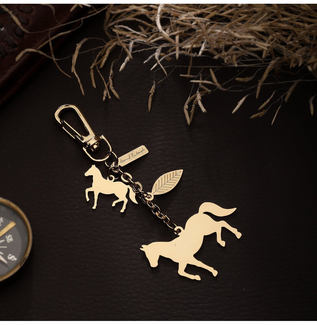 Elegant Horse Bag Charm: Your Stylish Accessory Upgrade