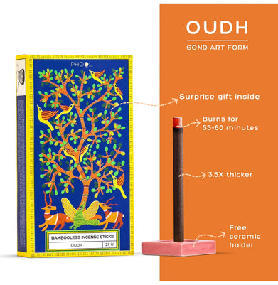 imagBambooless Incense Sticks - Oudh