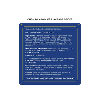 imagBambooless Incense Sticks - Oudh