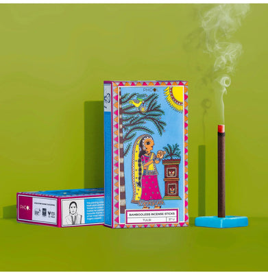 imagBambooless Incense Sticks - Tulsi