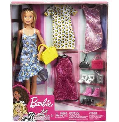 imagBarbie Doll And Party Fashions
