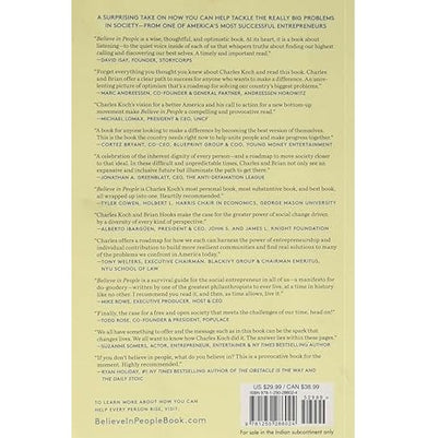 imagBelieve in People Paperback Charles Koch Brian Hooks