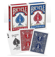 image //www.c...Bicycle® Standard 2-Pack Playing Cards - Classic Red & Blue Decks buy online at crossword.in