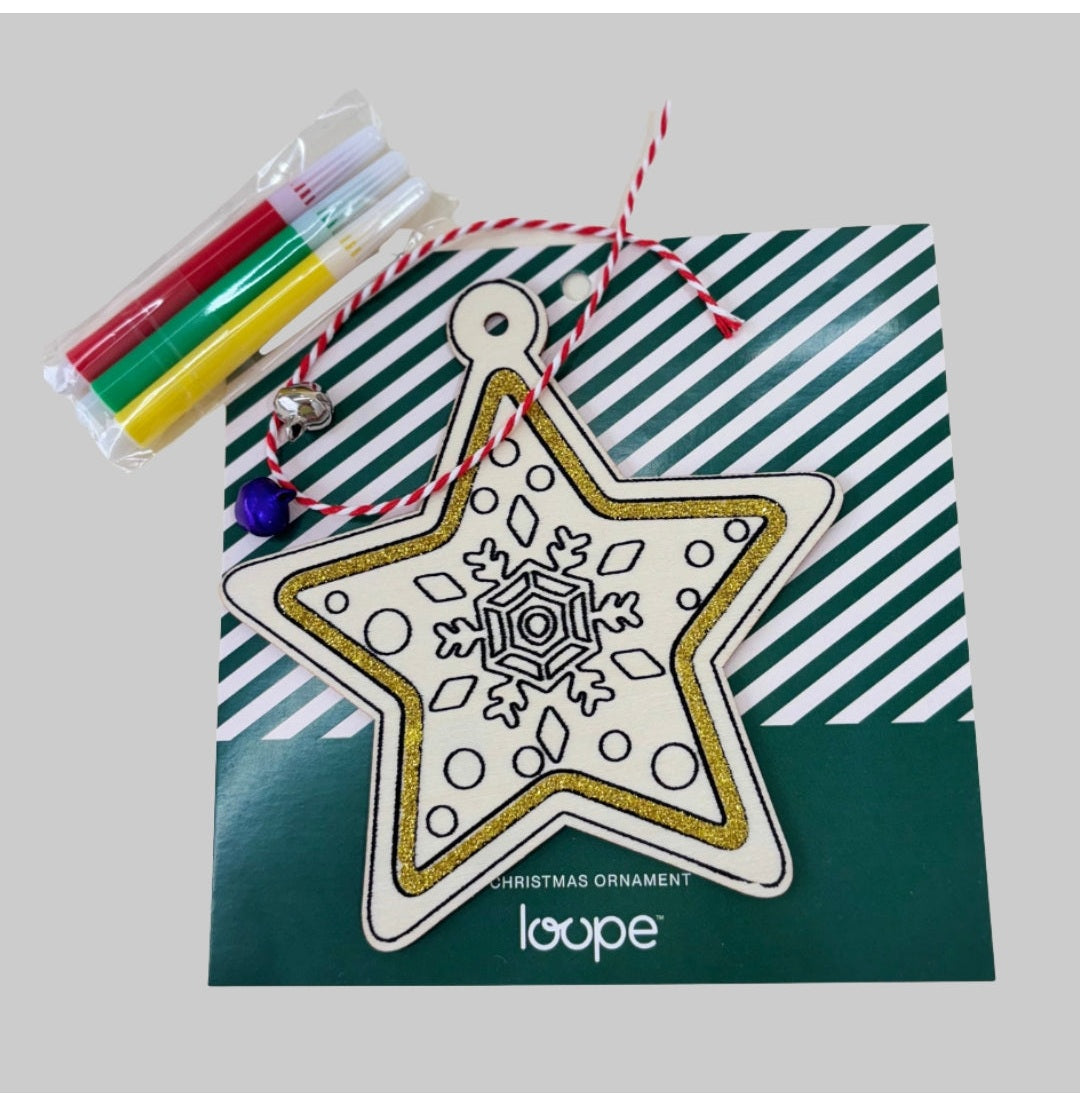 Loope DIY Christmas Ornament Craft Kit: Create Your Holiday Cheer