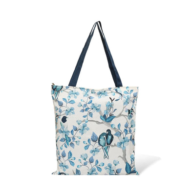 imagBirds of Paradise Cotton Canvas Tote Bags