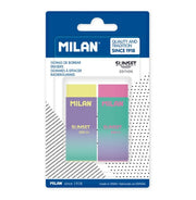 image //www.c...Blister Pack 2 Nata® 320 Erasers, Sunset Series - Bpm10452