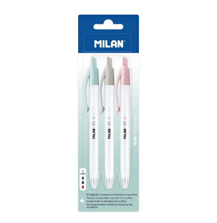 P1 Ballpen + Edition Series: Stylish & Antibacterial Writing Pens (Set of 3)