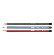 image //www.c...Blister Pack 3 Triangular Graphite Pencils, 1 Sharpener, 1 Eraser 430 - Bym10290
