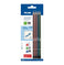 imag1Blister Pack 4 Triangular Graphite Pencils+Synthetic Rubber Eraser 430 - Bym10344