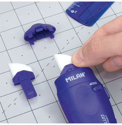 imagBlister Pack Capsule Ceramic Blade Cutter Acid Series, Blue
