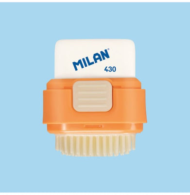 imagBlister Pack Compact Eraser With Brush, Fun Animals Special Series + Spare Eraser