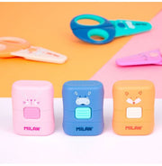 image //www.c...Blister Pack Compact Eraser With Brush, Fun Animals Special Series + Spare Eraser