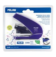 image //www.c...Blister Pack 'Energy Saving' Compact Stapler Blue, Acid Series Incl. 1000 Staples
