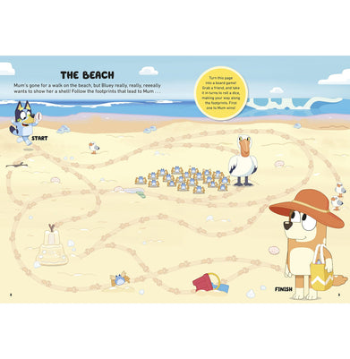 imagBluey: Bluey's Beach Paperback Bluey